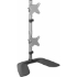 Picture of StarTech.com Vertical Dual Monitor Stand - Free Standing Height Adjustable Stacked Desktop Monitor Stand up to 27 inch VESA Mount Displays