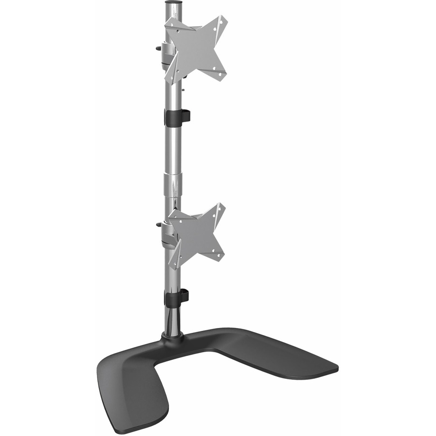 Transource. Vertical Dual Monitor Stand Free Standing
