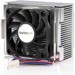 Picture of StarTech.com 85x70x50mm Socket 478 CPU Cooler Fan with Heatsink & TX3 Connector - 478 P4 Ball Bearing CPU Cooler Fan with Heatsink - Processor cooler - ( Socket 423, Socket 478 ) - aluminum