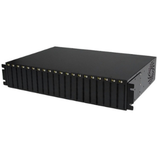 Picture of StarTech.com 20-Slot 2U Rack Mount Media Converter Chassis for ET Series 2