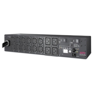 Picture of APC by Schneider Electric Rack PDU, Metered, 2U, 30A, 208V, (12) C13s & (4) C19