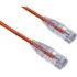 Picture of Axiom 90FT CAT6A BENDnFLEX Ultra-Thin Snagless Patch Cable 650mhz (Orange)