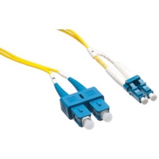 Picture of Axiom LC/SC Singlemode Duplex OS2 9/125 Fiber Optic Cable 8m