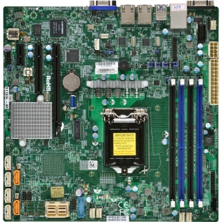 Picture of Supermicro X11SSL-nF Server Motherboard - Intel C236 Chipset - Socket H4 LGA-1151 - Micro ATX