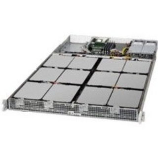 Picture of Supermicro SuperStorage 5019D8-TR12P 1U Rack Server - Intel Xeon D-2146NT - Serial ATA/600 Controller