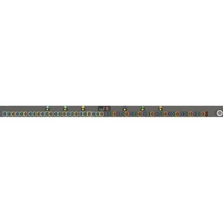 Picture of Geist MNS3EHW1-48MI18-6PS15B0A10-S-A 48-Outlets PDU