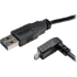 Picture of Tripp Lite 6ft USB 2.0 High Speed Cable Reversible A to Down Angle 5Pin Micro B M/M