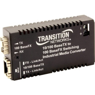 Picture of Transition Networks Hardened Mini 10/100/1000 Bridging Media Converter