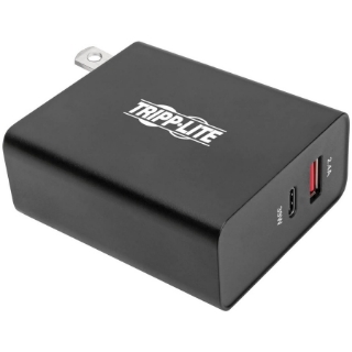Picture of Tripp Lite USB Wall Charger Dual Port USB Type C USB C & USB Type A w PD Charging