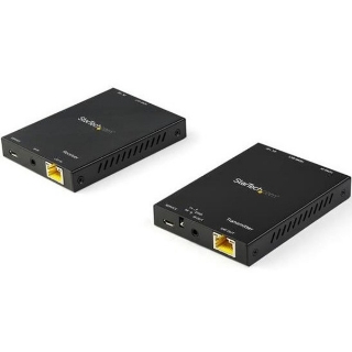 Picture of StarTech.com HDMI over CAT6 extender kit - Supports UHD - Resolutions up to 4K 60Hz - Supports HDR and 4:4:4 chroma subsampling - Extended HDMI signal at up to 165 ft. (50 m) - Use existing CAT6 cable infrastructure with a direct connection to the converter to extend your HDMI signal - HDCP 2.2 compliant