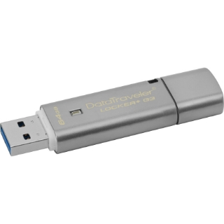 Picture of Kingston 64GB DataTraveler Locker+ G3 USB 3.0 Flash Drive