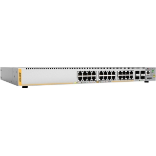 Picture of Allied Telesis L3 Switch with 24 x 10/100/1000T PoE Ports and 4 x 100/1000X SFP Ports