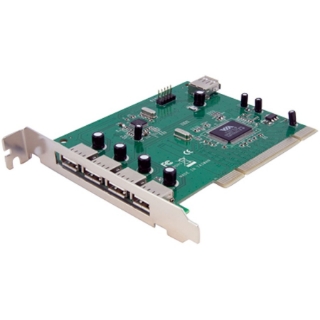 Picture of StarTech.com 7 Port PCI USB Card Adapter