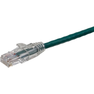 Picture of Axiom 3FT CAT6 UTP 550mhz Patch Cable Clear Snagless Boot (Green) - TAA Compliant