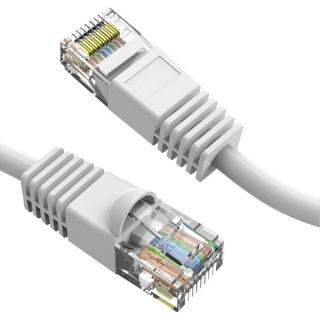 Picture of Axiom 50FT CAT6 550mhz Patch Cable Molded Boot (White)