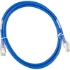 Picture of Supermicro RJ45 Cat6a 550MHz Rated Blue 6 FT Patch Cable, 24AWG