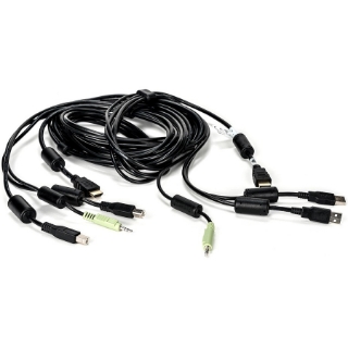 Picture of Vertiv Avocent USB Keyboard and Mouse, HDMI and Audio Cable, 10 ft. for Vertiv Avocent SV and SC Series Switches