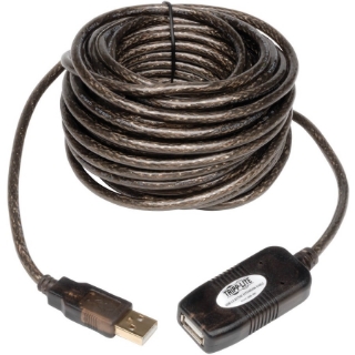 Picture of Tripp Lite 10M USB 2.0 Hi-Speed Active Extension Repeater Cable USB-A M/F 3 33ft 10 Meter