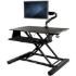 Picture of StarTech.com Sit-Stand Desk Converter with Monitor Arm - Up to 26" Monitor - 35" Wide Work Surface - Height Adjustable Standing Desk Converter