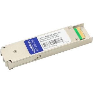 Picture of AddOn Juniper Networks EX-XFP-10GE-ZR-1450 Compatible TAA Compliant 10GBase-CWDM XFP Transceiver (SMF, 1450nm, 80km, LC, DOM)