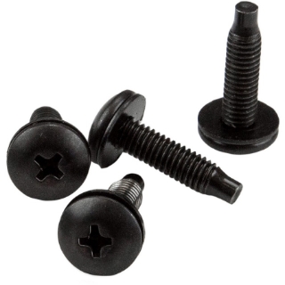 Picture of StarTech.com Server Rack Screws - 10-32 Screws - Rack Mount Screws - Network Rack Screws - 50 Pack