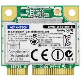 Picture of Advantech 802.11 b/g/n Mini PCIe Card