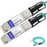 Picture of AddOn Intel Compatible TAA Compliant 40GBase-AOC QSFP+ to QSFP+ Active Optical Cable (850nm, MMF, 2m)