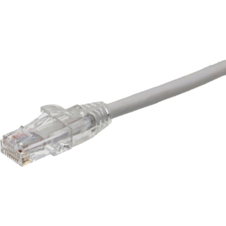 Picture of Axiom 6FT CAT6 UTP 550mhz Patch Cable Clear Snagless Boot (White) - TAA Compliant