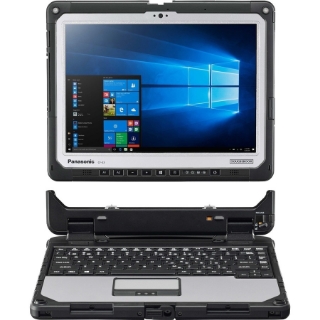 Picture of Panasonic TOUGHBOOK CF-33 CF-33GZ04NVM LTE Advanced 12" Touchscreen Rugged Detachable 2 in 1 Notebook - QHD - 2160 x 1440 - Intel Core i5 10th Gen i5-10310U 1.70 GHz - 16 GB Total RAM - 512 GB SSD