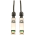 Picture of Tripp Lite 2M SFP+ 10Gbase-CU Twinax Passive Copper Cable SFP-H10GB-CU2M Compatible Black 6ft 6'