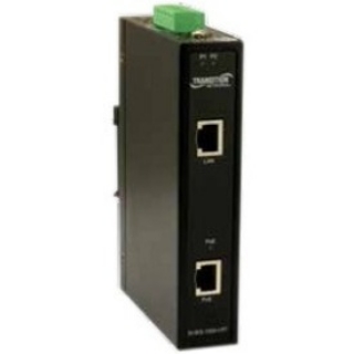 Picture of Transition Networks Hardened 1-port Mid-span PoE+ Injector