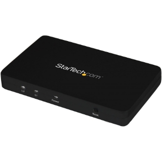 Picture of StarTech.com HDMI Splitter 1 In 2 Out - 4k 30Hz - 2 Port - Aluminum - HDMI Multi Port - HDMI Audio Splitter