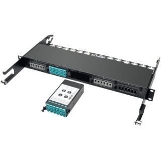 Picture of Tripp Lite 12-Fiber Patch Panel 2 MTP/MPO to 12 LC 10Gb Breakout Cassette