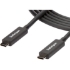 Picture of StarTech.com StarTech.com 6 ft 2m Thunderbolt 3 Cable w/ 100W PD - 40Gbps - Dual 4K or Full 5K - Certified Thunderbolt 3 USB-C Cable