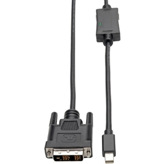 Picture of Tripp Lite Mini DisplayPort to DVI Adapter Cable M/M 1080p mDP to DVI 10ft