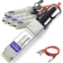 Picture of AddOn Cisco Compatible TAA Compliant 100GBase-AOC QSFP28 to 4xSFP28 Direct Attach Cable (850nm, MMF, 5m)