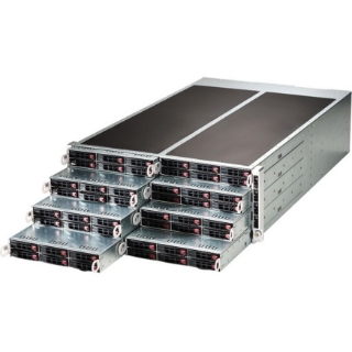 Picture of Supermicro SuperServer F618R2-RTPTN+ Barebone System - 4U Rack-mountable - Socket LGA 2011-v3 - 2 x Processor Support