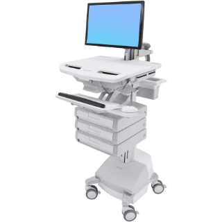 Picture of Ergotron StyleView Cart with LCD Pivot, SLA Powered, 3 Drawers (1x3)