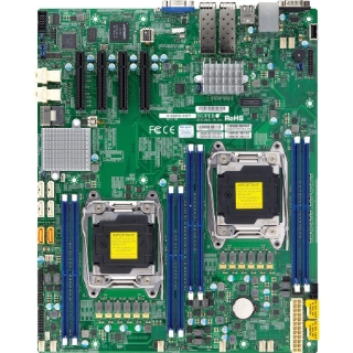 Picture of Supermicro X10DRD-LTP Server Motherboard - Intel C612 Chipset - Socket LGA 2011-v3 - Extended ATX