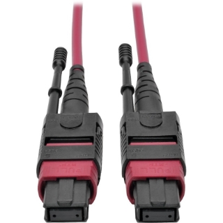 Picture of Tripp Lite 15M MTP MPO Multimode Patch Cable 12 Fiber 40/100Gb OM4 50/ 125 CMP