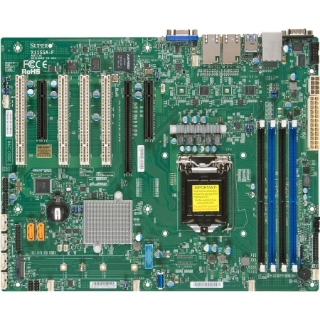 Picture of Supermicro X11SSA-F Desktop Motherboard - Intel C236 Chipset - Socket H4 LGA-1151 - ATX