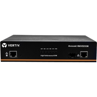 Picture of Vertiv Avocent HMX 5000 | High Performance KVM Extender | KVM Receiver | Dual Receiver | DVI-D Audio SFP (HMX5200R-001)
