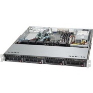 Picture of Supermicro SuperServer 5018A-MLHN4 1U Rack-mountable Server - 1 x Intel Atom C2550 2.40 GHz - Serial ATA/600 Controller