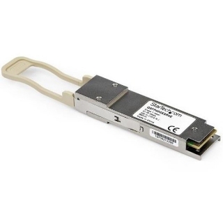 Picture of StarTech.com Cisco QSFP-40G-SR4-S Compatible QSFP+ Module - 40GBASE-SR4 40GE Gigabit Ethernet 40GbE Multimode Fiber MMF Optic Transceiver