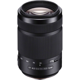 Picture of Sony SAL55300 - 55 mm to 300 mm - f/5.6 - Telephoto Zoom Lens for Sony Alpha