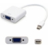 Picture of Mini-DisplayPort 1.1 Male to VGA Female White Adapter Which Supports Intel Thunderbolt For Resolution Up to 1920x1200 (WUXGA)