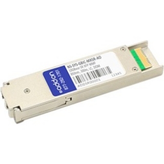 Picture of AddOn Juniper Networks NS-SYS-GBIC-MXSR Compatible TAA Compliant 10GBase-SR XFP Transceiver (MMF, 850nm, 300m, LC, DOM)