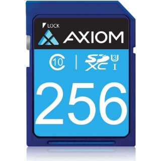 Picture of Axiom 256GB SDXC Class 10 (UHS-I U3) Flash Card