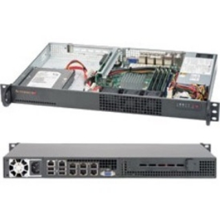 Picture of Supermicro SuperServer 5018A-TN7B 1U Rack Server - 1 x Intel Atom C2758 2.40 GHz - Serial ATA/600 Controller