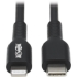 Picture of Tripp Lite USB-C to Lightning Sync/Charge Cable (M/M), MFi Certified, Black, 1 m (3.3 ft.)